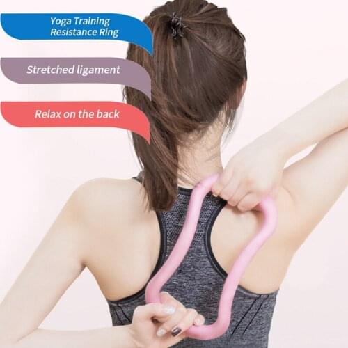 Fitness Circle Equipment Working Ring Resistance Support Tool Training Exercise Bodybuilding Stretch Ring Pilates Yoga Calf