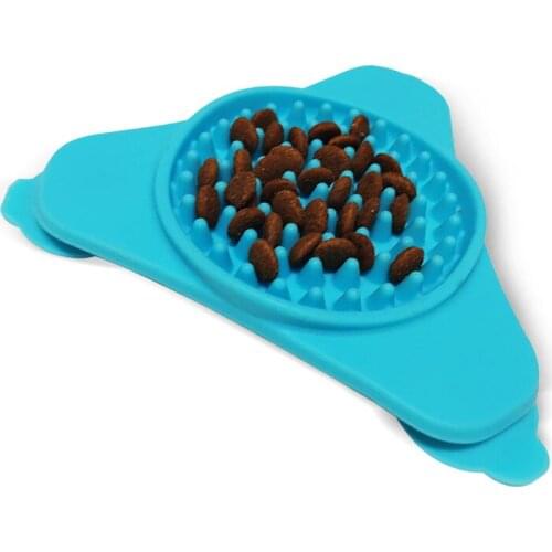 Pet Dog Feeder Bowl Supplies Puppy Slow Down Eating Feeder Dish Bowl Prevent Obesity Dog Cat Products Slow Feeding Accessories