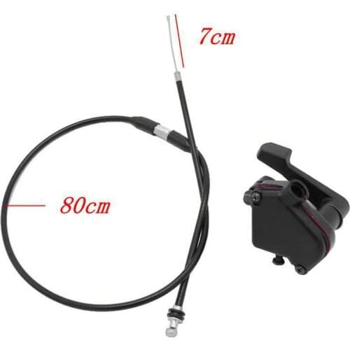 7/8 22mm Motorcycle Throttle Lever Thumb Controller Throttle Cable Thumb Fueler for Honda TaoTao ATV Four-Pit Bike