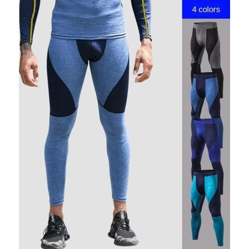 Men Running Quick-Drying Fitness Pants Joggers Skinny Fitness Workout Cotton Track Pants Autumn Winter Training Sportswear