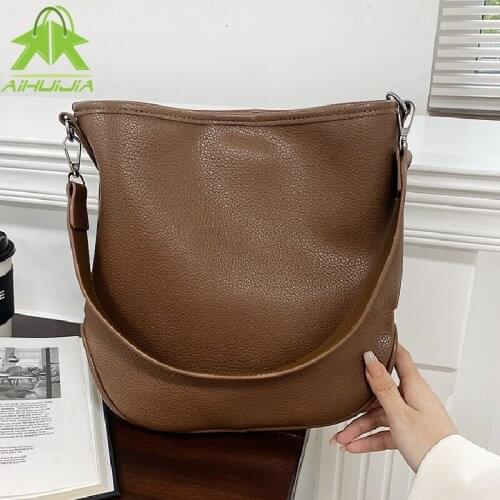 2-piece Set Handbag for Woman High Quality Pu Leather Shoulder Bag New Fashion High Capacity Female Messenger Bag and Purse Bag