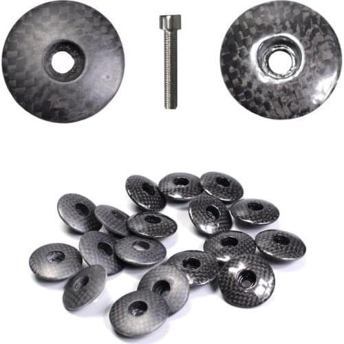 1pc New Aluminum 1 1/8" MTB Bike Bicycle Stem CNC Headset Top Cap Cover Free Shipping