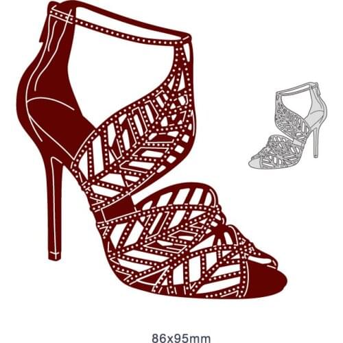 New Baby Shoe Metal Cutting Dies Stencils For DIY Scrapbooking Photo Album Die Cuts Decorative Embossing Paper Cards Craft Tool