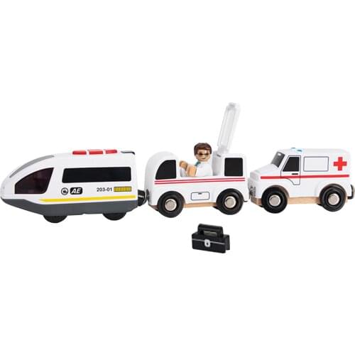 Novelty Kids Locomotive Train Magnetic Rail Toy Electric Train Railcar Toy Safe Magnetic Locomotive Set For Children Kids Gifts