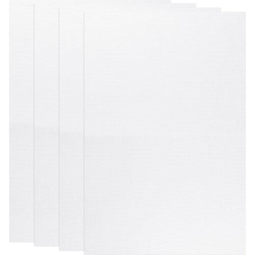 Oneroom 4 Pieces Cross Stitch Cloth Cotton Aida Fabric for Needlework DIY 12 by 18 Inch 14 Count