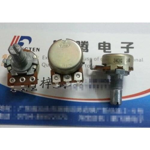 Original new 100% 16 Type single potentiometer 1KB B1K shaft length 15mm (SWITCH)