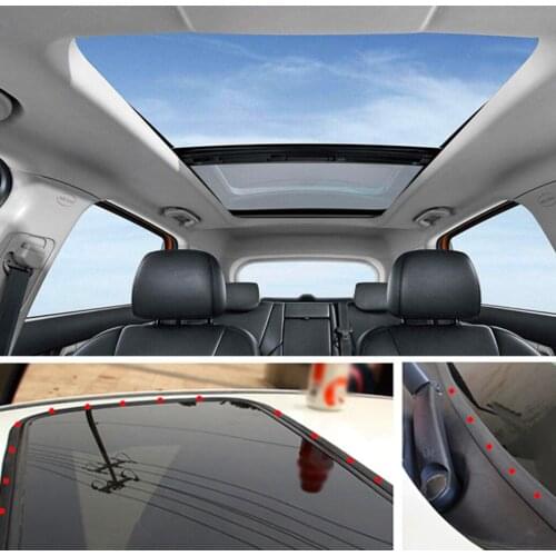3M Windshield Rubber Sunroof Sealed Strips Car Sticker for Peugeot RCZ 206 207 208 301 307 308 406 407 408 508 2008 3008-6008