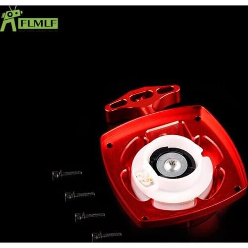 Alloy CNC Pull Starter /Start for Engine Zenoah CY Fit 1/5 HPI ROFUN BAHA ROVAN KM BAJA Losi 5ive T FG GoPed RedCat Toys Parts