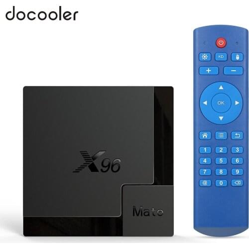 2020 X96 Mate Android 10.0 TV Box Allwinner H616 UHD 4K Media Player 4GB 32GB 64GB 2.4G 5G WiFi BT5.0 LCD Display Remote Control
