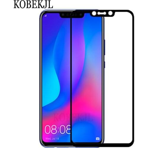 Screen Protector For Huawei Nova 3 Tempered Glass Huawei Nova 3 Screen Protector Glass Nova3 PAR-LX9 PAR-LX1 PAR-AL00 Full Cover