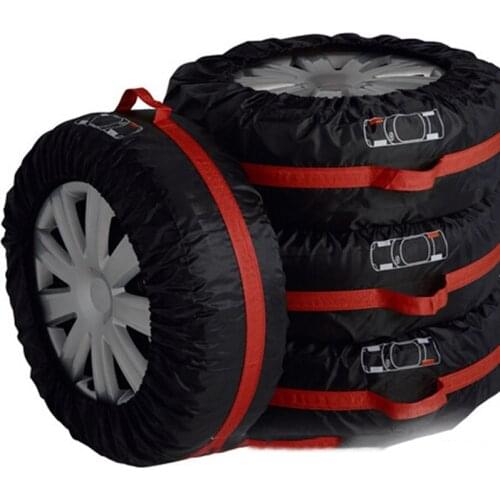 1PC New Universal Car SUV 13-19" Tote Spare Tire Tyre Storage Cover Wheel Bag 210D Oxford Cloth Car Tire Cover