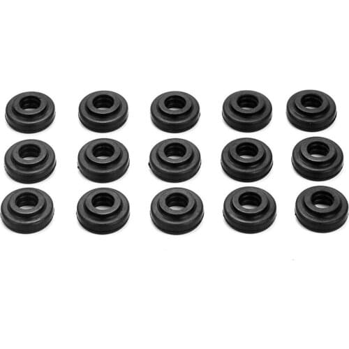 15X Engine Valve Cover Bolt Seals Fits 11121726537 for-BMW E46 E39 E36 E60 525I 325I 330I X3 X5 M54B30