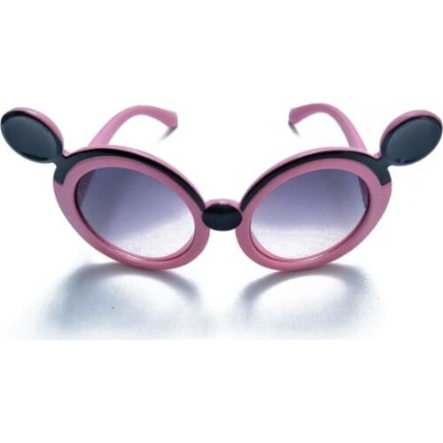 2 Pcs Anti-UV Cartoon Glasses Knotted Bow Printing Headband Sunglasses Hair Band