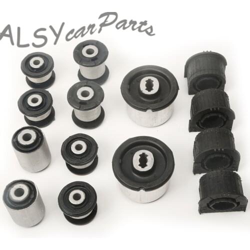 97034124502 95534102702 97034379305 97034379205 For Porsche Panamera 970 3.6L 4 Platinum 4.8L New Control Arm Bushings Kit 14Pcs