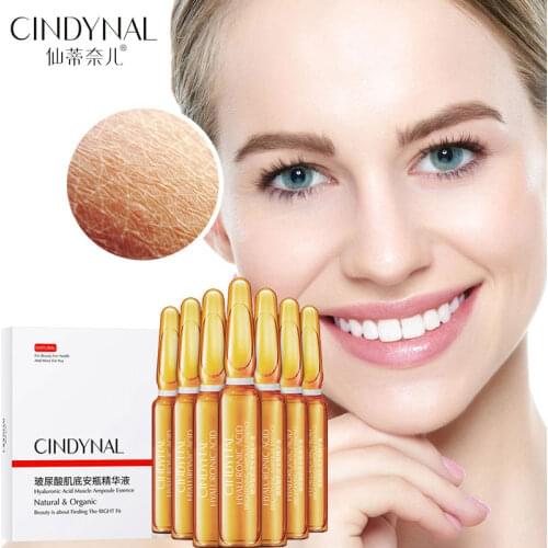 ROREC Hyaluronic Acid Ampoule Face Serum Shrink Pores Anti-Acne Nicotinamide Whitening Moisturizing Anti-Aging Wrinkle Skin Care