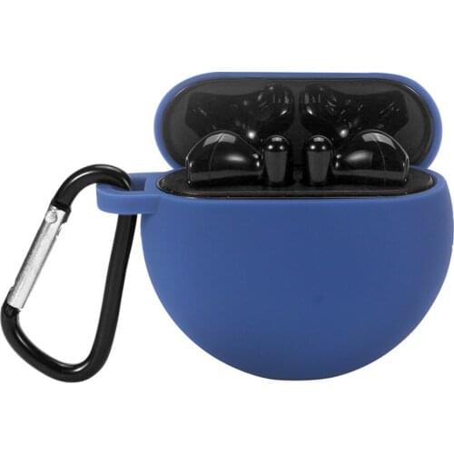 Carrying Case for Huawei FreeBuds 3 Silicone Protective Cover Charging Cover with Buckle for HUAWEI Freebuds 3 Accessories