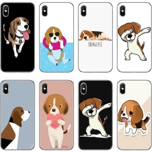 Lovely Beagle Dog Phone Case For Samsung Galaxy A71 A70 A60 A51 A50 A41 A40 A31 A30 A20E A21S A12 A10 A7 A5 A3