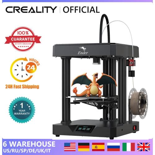 Creality Ender 7 Official High Speed 3D Printer with Dual Cooling Fans Improved Filament and Tube Premium Extruder 250×250×300mm