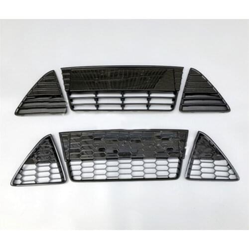 Front grille bumper grill ventilation fog lamp decoration panels for focus mk3