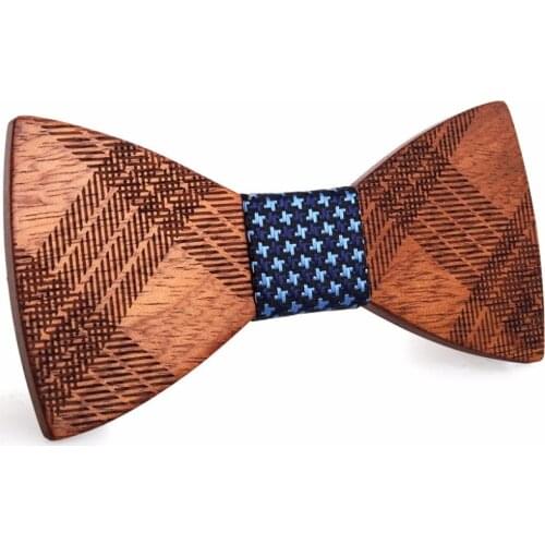 Handmade Men/Women/Kids Wood Bow Tie Business Butterfly Cravat Party Ties Children BowTie