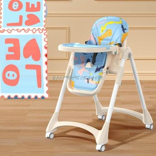 Baby Dining Chair Foldable Baby Chair Household Portable Baby Dining Table Seat Multifunctional Childrens Dining Table