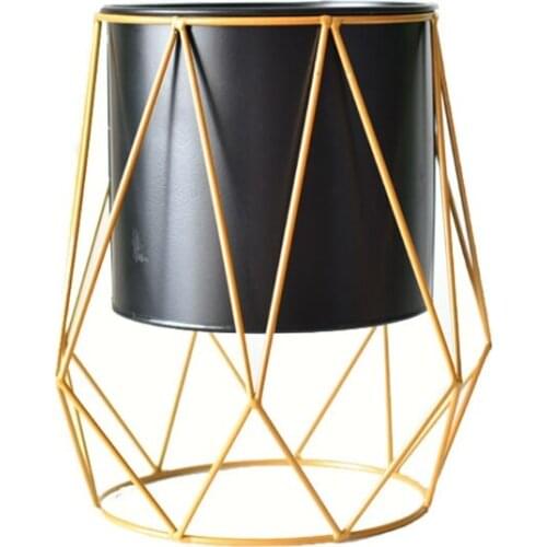 Nordic Geometric Planter Flower Pot Succulent Plant Container Display Holder Ornaments Desktop Home Office Garden Decor