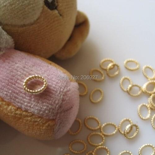 MD-586 10pcs Fancy Gold Oval Deco Metal Charms Metal Deco Charms Nail Art