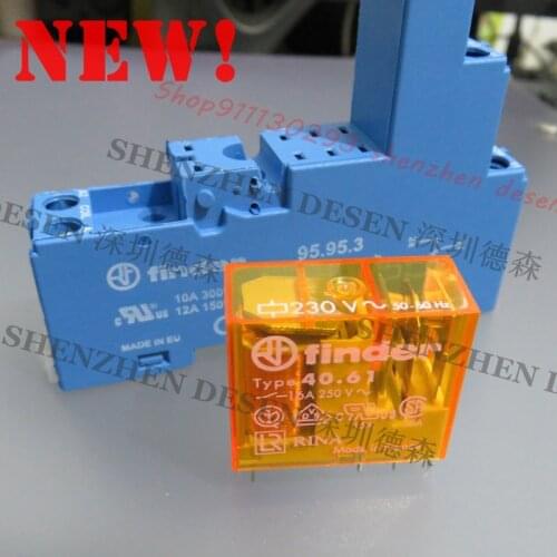 New Relay Type 40.61 230V AC 16A 250V~ Coil Voltage 230VAC