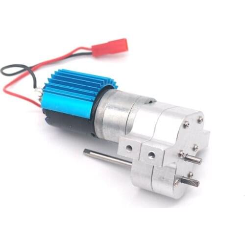 Upgrade Metal Gearbox With Motor For WPL C14/C24 JJ RC Q65 RC Car Part