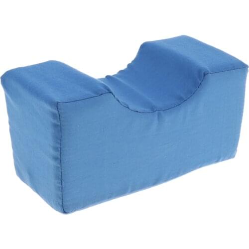 Washable Cover Foam Leg Ankle Hand Elevator Cushion Support Elevation Pillow For Surgery Injury Rest Blue