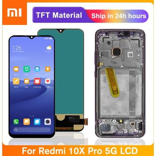 Tested Lcd Screen for Xiaomi Redmi 10X Pro 5G Lcd Display Touch Screen Digitizer Assembly For Xiaomi Redmi 10X 5G