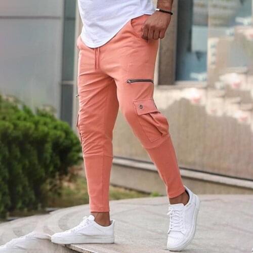 SHISHANGDEYEZI Men's Trousers With Pockets