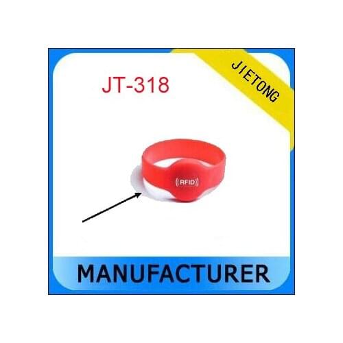 Personnel Management System adjustable waterproof bracelet/silicon wristband uhf rfid tag