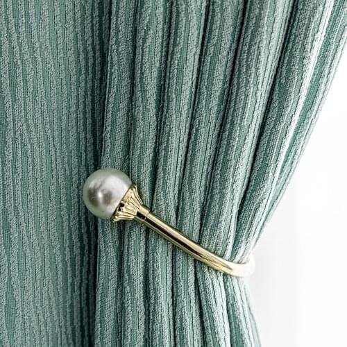 Holdback Ornament Window Treatment Wall Mounted Metal Curtain Holdbacks Pearl Tiebacks Hooks Home Accessories подхваты для штор