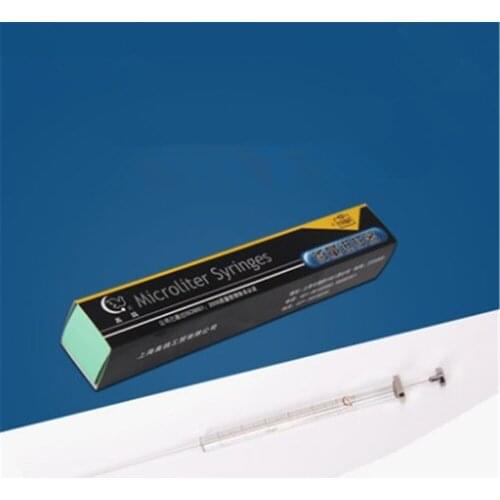 High Quality 100ul Lab Micro Sampler Gas Phase Pointed Tip Ordinary Microliter Syringes Pipette Laboratory Supplies