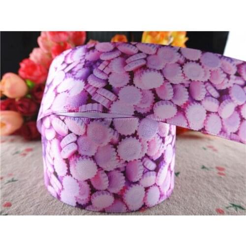 WQ16031524,New arrival 1-1/2 " 38mm 5 yards coloured candy printed satin ribbons sweet ribbon diy hair bows