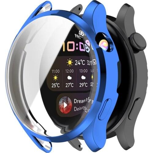 Fashion Matte Protective Case for Huawei Watch3 Cover Housing Shell All-inclusive Cover Hard Shell for iWatch Frame