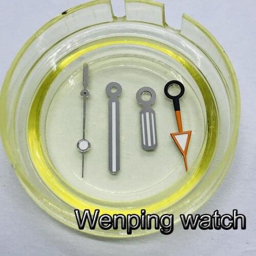 GMT watch hands green luminous fit Miyota 8215 8205 82series Mingzhu DG2813/DG 3804 automatic movement