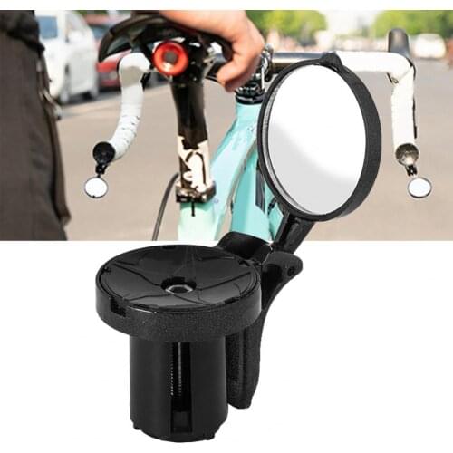 Bicycle Rear View Mirror Bike Cycling Clear Wide Range Back Sight Rearview Reflector Adjustable Handlebar Mirrors