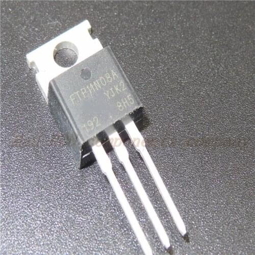 10PCS/LOT FTP11N08 TO220 FTP11N08A 100A 75V MOSFET TO-220 original authentic In Stock