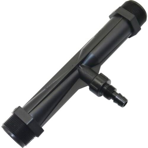 1.5 Inch (1-1/2") Male Thread Venturi Fertilizer Injector Tube Garden Water Agriculture Irrigation Drip Fertilizer Device 2 Pcs