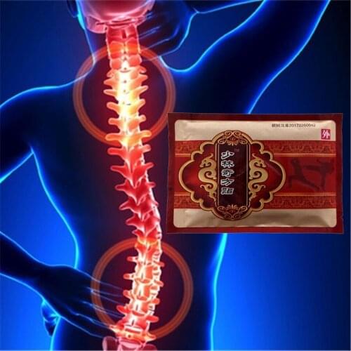 New Arrival 24pcs/3bags Ganoderma Pain Relief Patch/Plasters Use for Back/ Muscle Shoulder ache Care Self heating