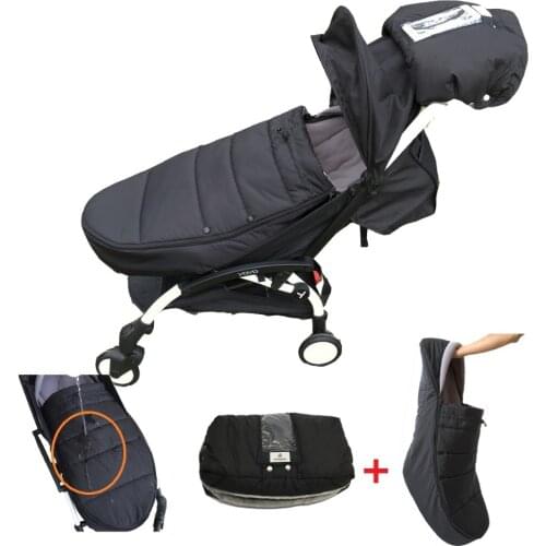 Baby Stroller Accessories Sleeping Bag Winter Glove Warm Envelope Sleepsack Leg Cover For Babyzen YOYO YOYA