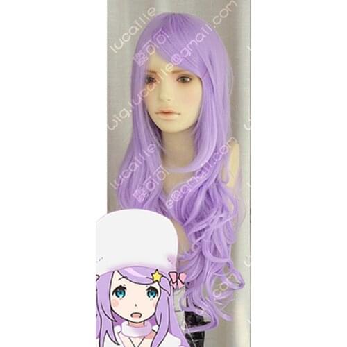 Anime Re:Life In a Different World From Zero Anastasia Hoshin Cosplay Wig Heat Resistant Long Synthetic Hair Wigs + Wig Cap