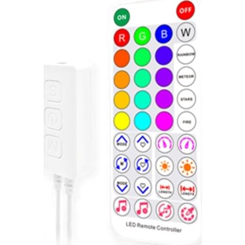 DC5-24V 12V SP611E Bluetooth Smart RGB Pixel Music Controller For WS2812B SK6812 WS2811 1903 Addressable Led Strip Light Tape