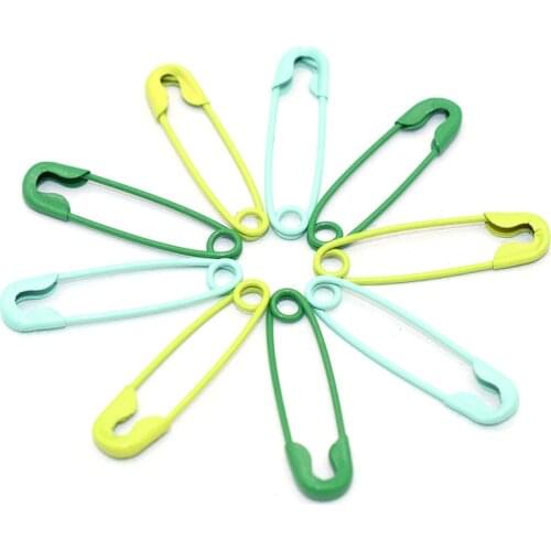 Pins Craft Pins Crochet Marker Pins Safety Pins Green Brooch Pins Tag Pin Knitting Marker Pins for Locking Stitch Markers