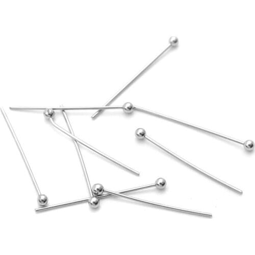 200Pcs Stainless Steel Ball Head Pins Stainless Steel Head Pins For DIY Jewelry Making Findings
