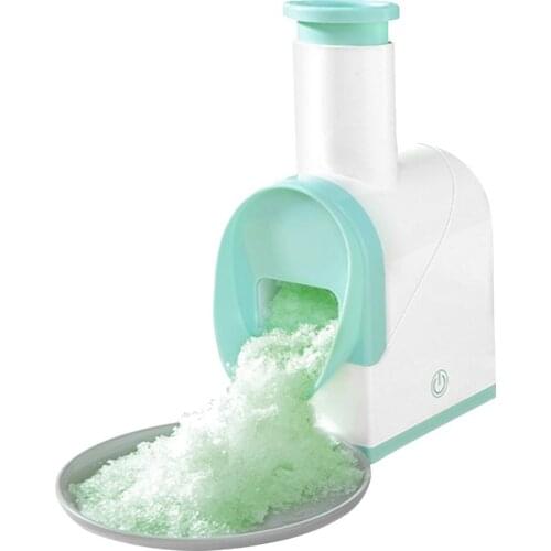 Household Electric Ice Shaver USB Charging Home Small Electric Ice Crusher Machine Ice Block Shaving Making Ice Shaver