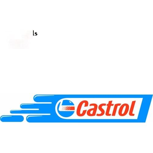 Castrol Motor Oil Motor Bike Motorcycle Auto Car Sticker Decals Waterproof Decal Vinyl Auto Wrap Apply To Car Window window