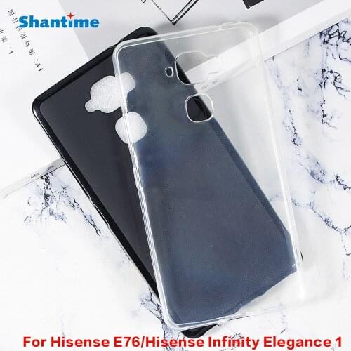 For Hisense E76 Gel Pudding Silicone Phone Protective Back Shell For Hisense Infinity Elegance 1 Soft TPU Case